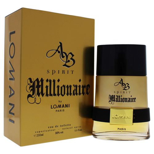 Ab Spirit Millionaire Cologne for Men - Eau de Toilette Spray 6.6 oz