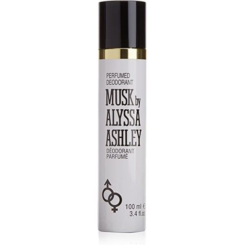 Alyssa Ashley Musk Perfume for Unisex - Deodorant Spray 3.4 oz