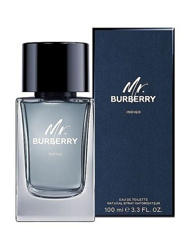 Burberry Mr.Burberry Indigo Cologne for Men - Eau de Toilette Spray 3.3 oz