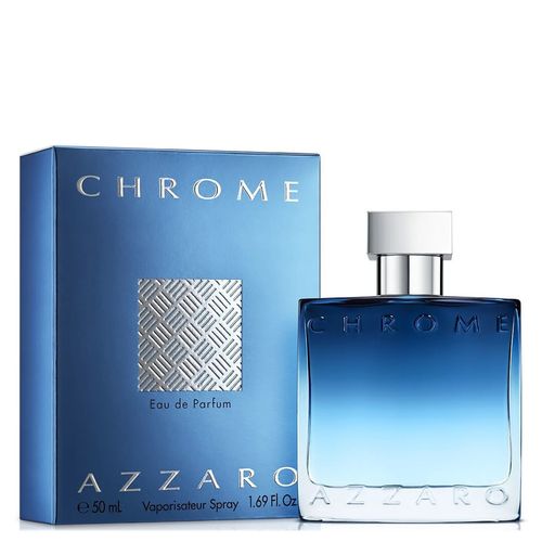 Chrome Cologne for Men - Eau de Parfum Spray 1.69 oz