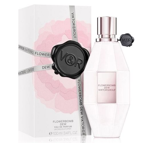 Flowerbomb Dew Perfume for Women - Eau de Parfum Spray 3.4 oz