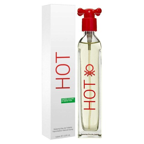 Hot By Benetton Perfume for Women - Eau de Toilette Spray 3.3 oz