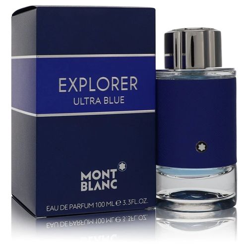 Mont Blanc Explorer Ultra Blue Cologne for Men - Eau de Parfum Spray 3.3 oz