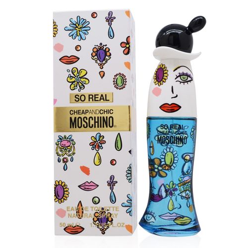 Moschino So Real Cheap And Chic Perfume for Women - Eau de Toilette Spray 1.7 oz