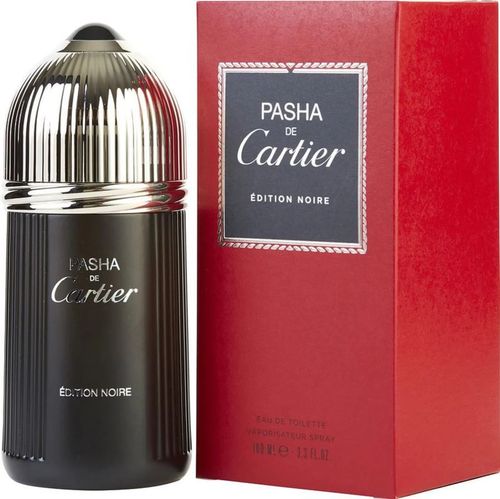 Cartier Pasha Edition Noire Cologne for Men - Eau de Toilette Spray 3.3 oz