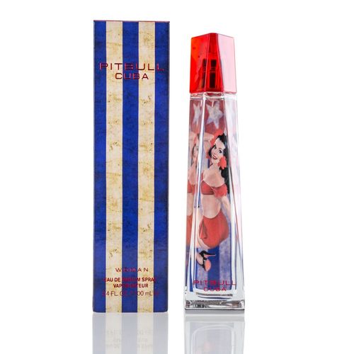 Pitbull Cuba Perfume for Women - Eau de Parfum Spray 3.4 oz