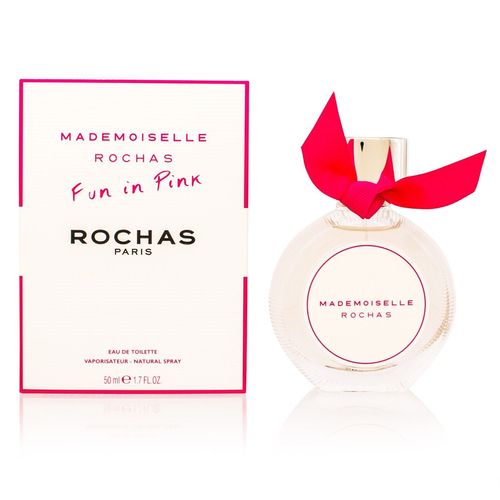 Rochas Mademoiselle Rochas Fun In Pink Perfume for Women - Eau de Toilette Spray 1.7 oz