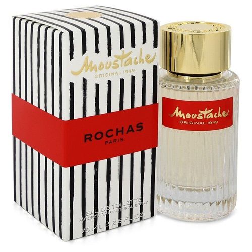 Rochas Moustache Cologne for Men - Eau de Toilette Spray 2.5 oz