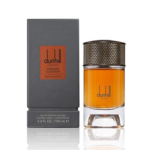 Dunhill Signature Collection British Leather Cologne for Men - Eau de Parfum Spray 3.4 oz