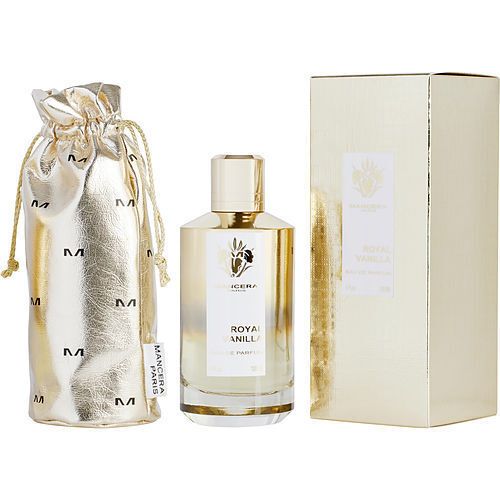 Mancera Royal Vanilla Perfume for Unisex - Eau de Parfum Spray 4.0 oz