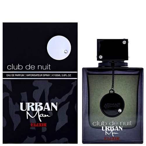 Armaf Club De Nuit Urban Man Elixir Cologne for Men - Eau de Parfum Spray 3.6 oz