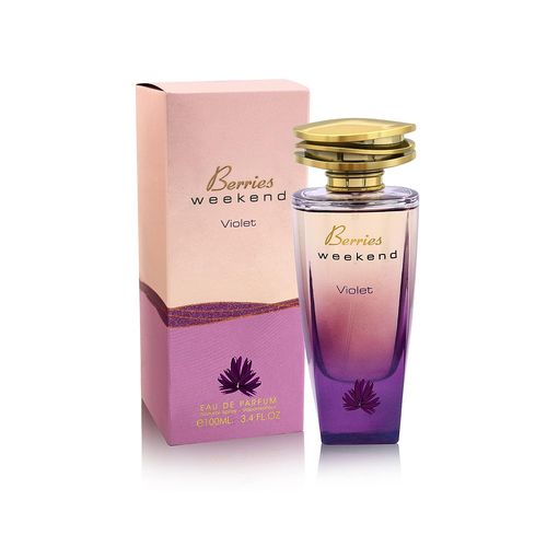 Berries Weekend Violet Perfume for Women - Eau de Parfum Spray 3.4 oz