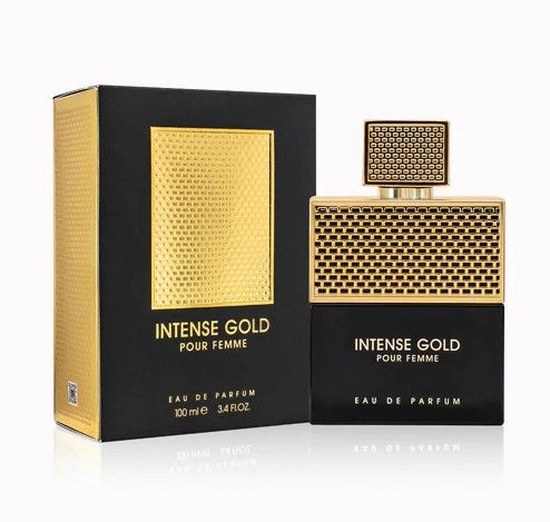 Intense Gold Pour Femme Perfume for Women - Eau de Parfum Spray 3.4 oz