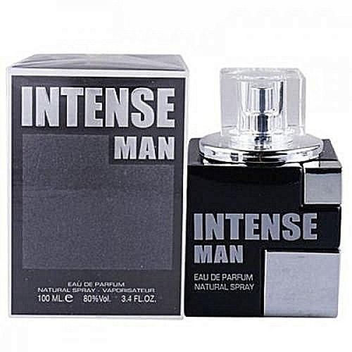 Intense Man Fragrance World Cologne for Men - Eau de Parfum Spray 3.4 oz