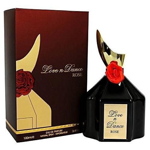 Love N Dance Rose  Perfume for Unisex - Eau de Parfum Spray 3.4 oz