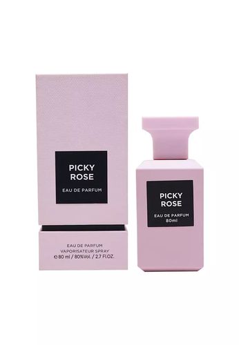 Fragrance World Picky Rose Perfume for Unisex - Eau de Parfum Spray 2.7 oz