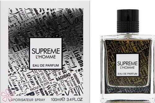 Supreme LHomme Cologne for Men - Eau de Parfum Spray 3.4 oz