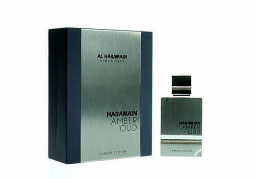 Al Haramain Amber Oud Carbon Cologne for Men - Eau de Parfum Spray 2.0 oz