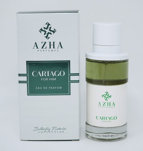 Azha Cartago Cologne for Men - Eau de Parfum Spray 3.3 oz