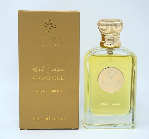 Azha Cigar Oud Cologne for Men - Eau de Parfum Spray 3.3 oz