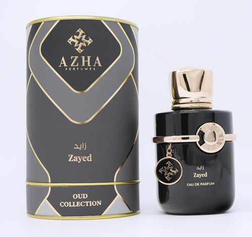 Azha Zayed Cologne for Men - Eau de Parfum Spray 3.3 oz