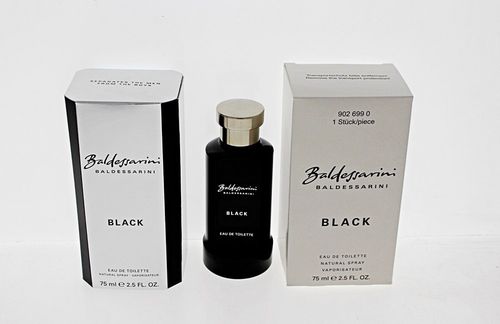 Baldessarini Black Cologne for Men - Eau de Toilette Spray 2.5 oz