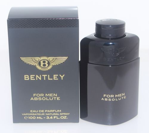 Bentley Absolute Cologne for Men - Eau de Parfum Spray 3.4 oz