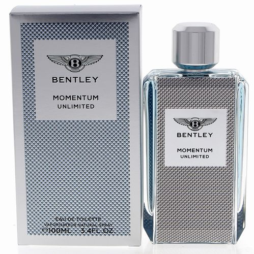 Bentley Momentum Unlimited Cologne for Men - Eau de Toilette Spray 3.4 oz