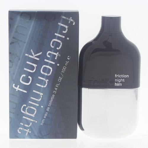 Fcuk Friction Night Cologne for Men - Eau de Toilette Spray 3.4 oz