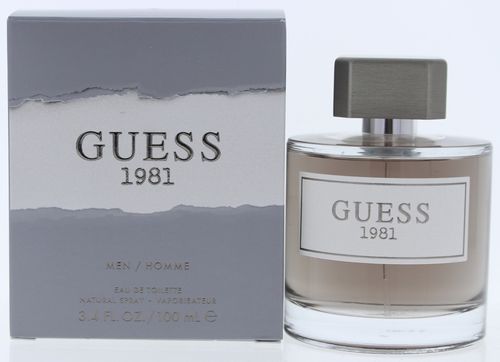 Guess 1981 Cologne for Men - Eau de Toilette Spray 3.4 oz