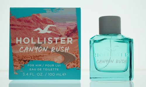 Hollister Canyon Rush Cologne for Men - Eau de Toilette Spray 3.4 oz