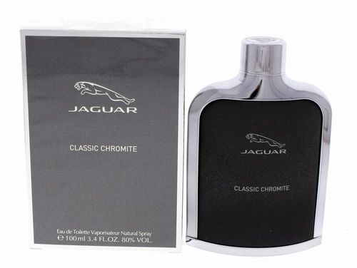 Jaguar Classic Chromite Cologne for Men - Eau de Toilette Spray 3.4 oz