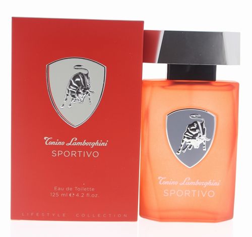 Lamborghini Sportivo Cologne for Men - Eau de Toilette Spray 4.2 oz