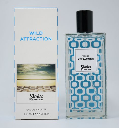 Lapidus Wild Attraction Cologne for Men - Eau de Toilette Spray 3.33 oz