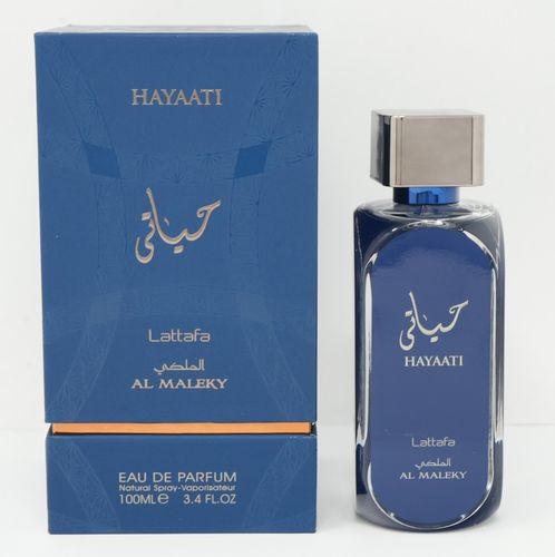 Lattafa Hayaati Al Maleky Cologne for Men - Eau de Parfum Spray 3.4 oz