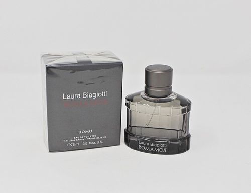 Laura Biagiotti Romamor Uomo Cologne for Men - Eau de Toilette Spray 2.5 oz