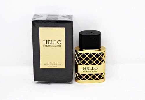 Lionel Richie Hello Cologne for Men - Eau de Toilette Spray 1.0 oz