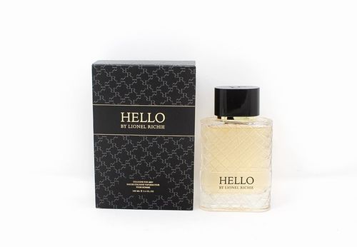 Lionel Richie Hello Cologne for Men - Eau de Cologne Spray 3.4 oz