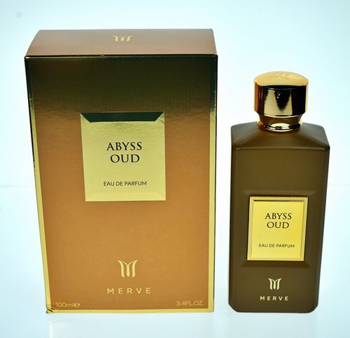 Merve Abyss Oud Cologne for Men - Eau de Parfum Spray 3.4 oz