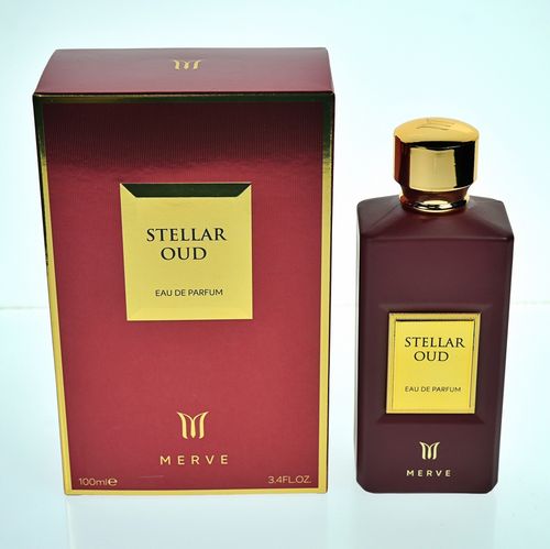 Merve Stellar Oud Cologne for Men - Eau de Parfum Spray 3.4 oz