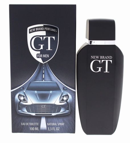 New Brand Gt Cologne for Men - Eau de Toilette Spray 3.3 oz