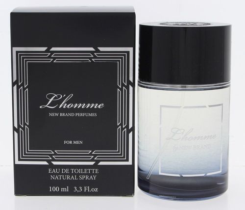 New Brand LHomme Cologne for Men - Eau de Toilette Spray 3.3 oz