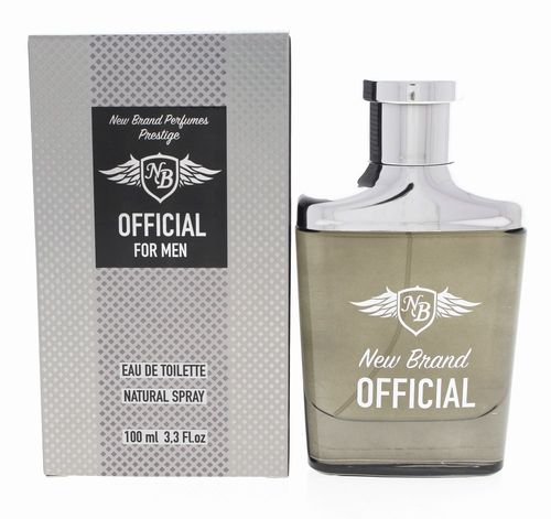 New Brand Prestige Official Cologne for Men - Eau de Toilette Spray 3.3 oz