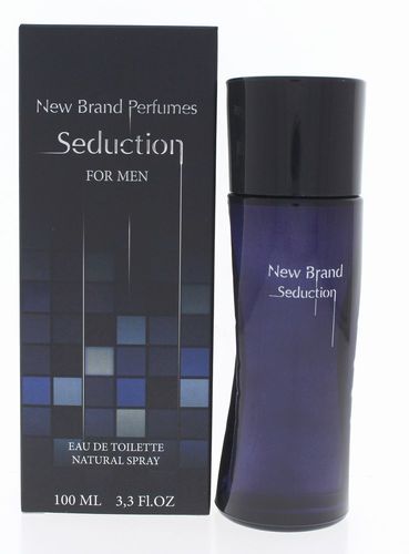 New Brand Seduction Cologne for Men - Eau de Toilette Spray 3.3 oz