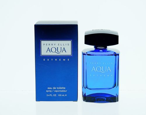 Perry Ellis Aqua Extreme Cologne for Men - Eau de Toilette Spray 3.4 oz