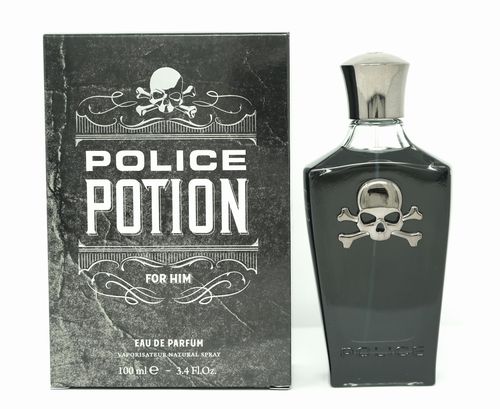 Police Potion Cologne for Men - Eau de Parfum Spray 3.4 oz