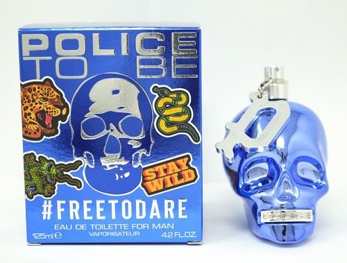 Police To Be #Freetodare Cologne for Men - Eau de Toilette Spray 4.2 oz