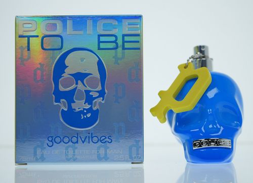 Police To Be Good Vibes Cologne for Men - Eau de Toilette Spray 2.5 oz