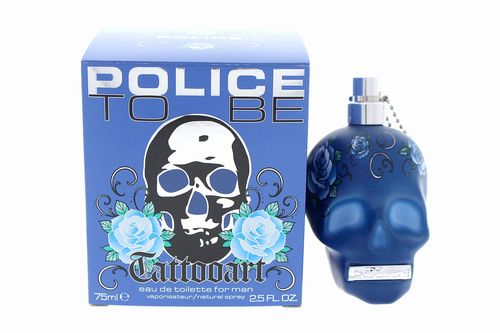 Police To Be Tattooart Cologne for Men - Eau de Toilette Spray 2.5 oz