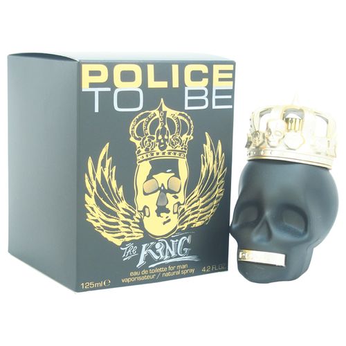 Police To Be The King Cologne for Men - Eau de Toilette Spray 4.2 oz